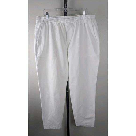 Men’s Lululemon white Utilitech Elastic Waist Pull On Pant style LM5AJGS - Picture 4 of 13